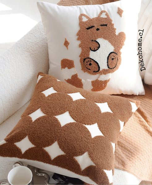 Funda Bordada Cat café