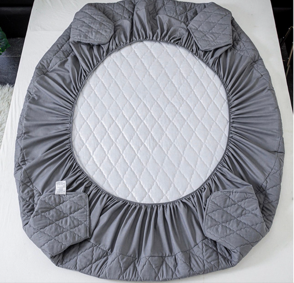 Cubrecolchon 1 1/2P gris