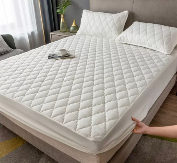 Cubrecolchon 1 1/2P blanco