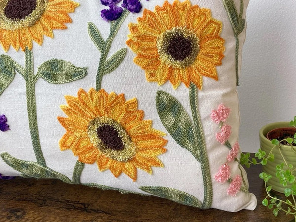 Funda bordada Floreada Maravillas