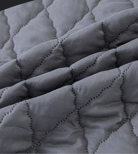 Cubrecolchon 1 1/2P gris