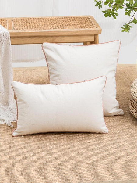 Funda cojín boho semicirculos