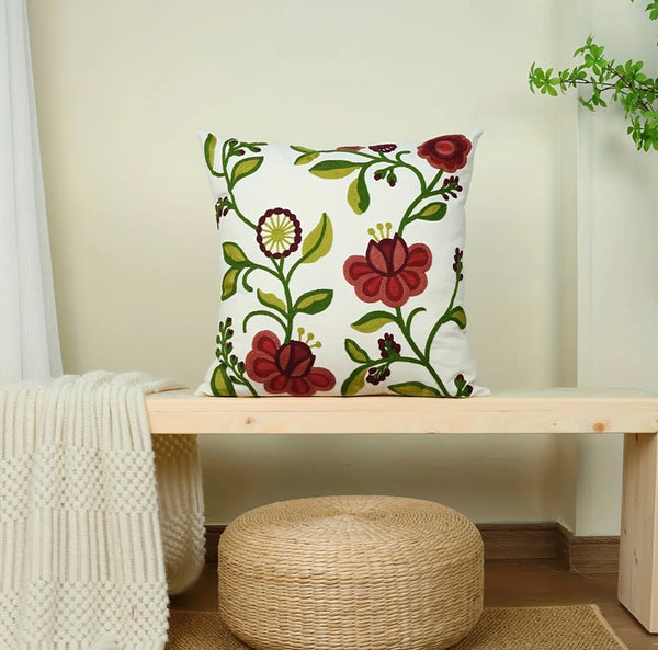 Funda cojín bordada FCJ02