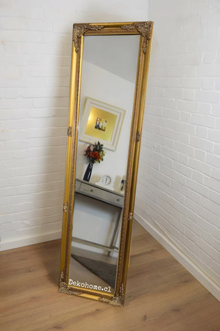 Espejo provenzal con atril dorado