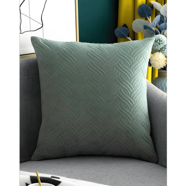 Funda Cojín Plush Menta