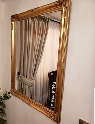 Espejo Provenzal dorado120x80cm