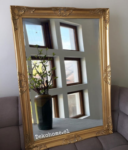 Espejo provenzal dorado 60x90cm