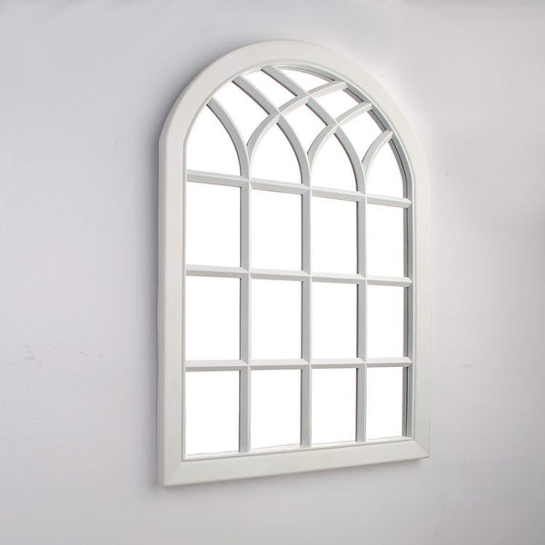 Espejo ventana colonial blanco