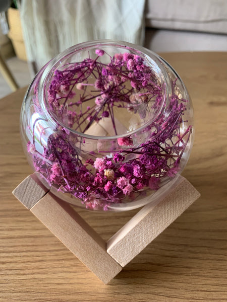 Trio de Candelabros flores