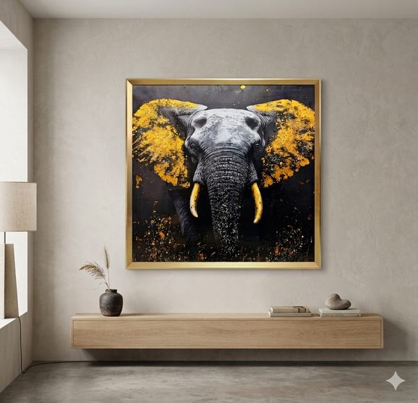 Cuadro elefante