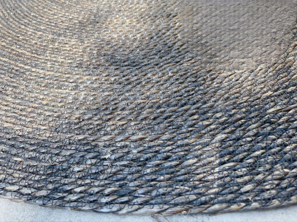 Alfombra yute ovalada