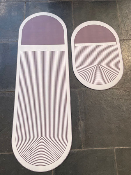 Set Alfombras vinílica antideslizante 01