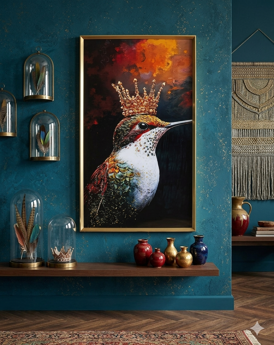 Cuadro ave 70x120