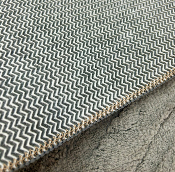 Set alfombras de baño 3 piezas gris