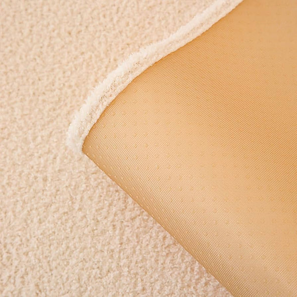 Funda sillón textura 3 cuerpos blanco invierno