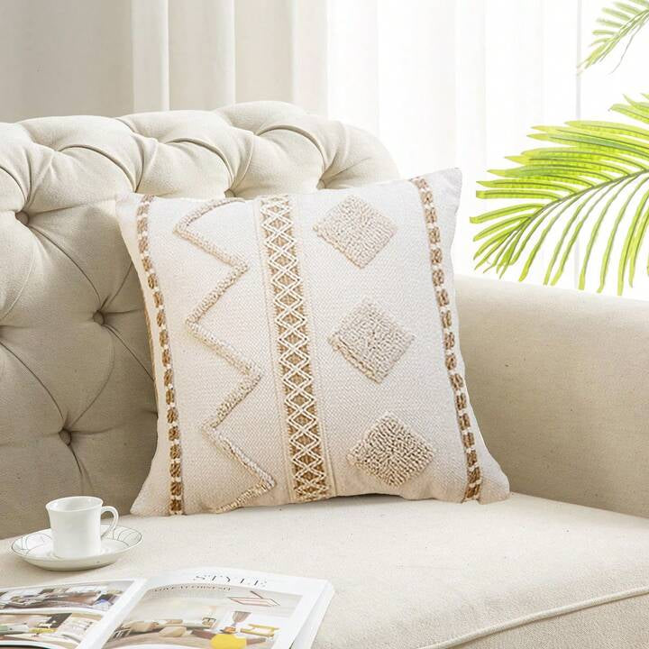 Funda bordada boho marroquí 2