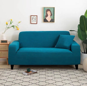 Funda sillon textura 3 cuerpos Petroleo