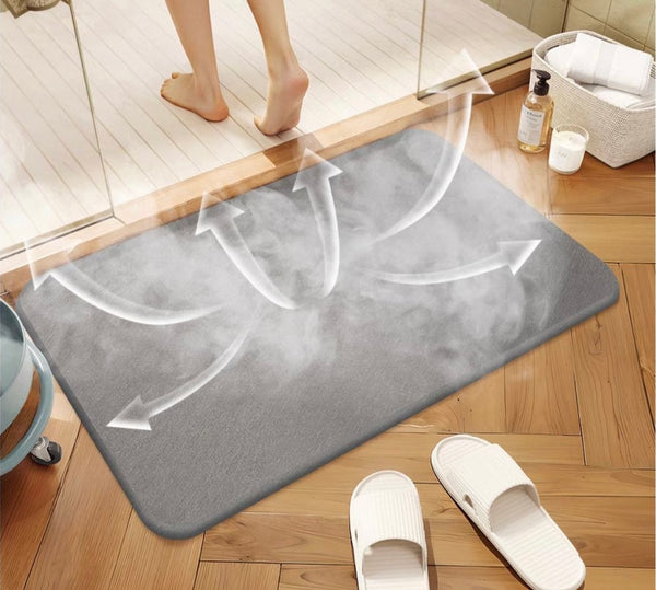 Alfombra Piso baño de Diatomitas