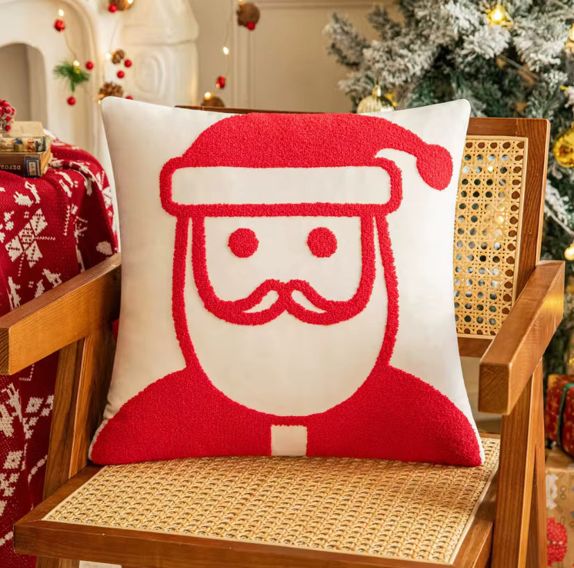 Funda bordada Navidad Mod:Pascuero Rojo