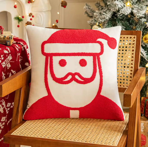 Funda bordada Navidad Mod:Pascuero Rojo