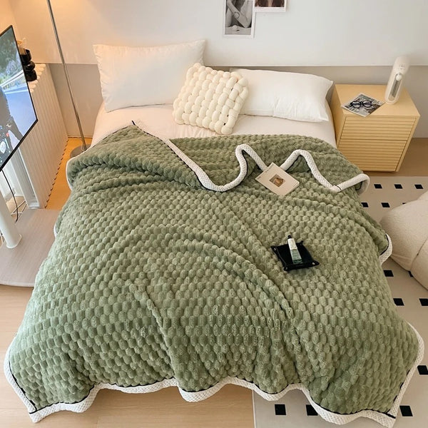 Frazada Mod: Cerrillos Pistacho  200x230cm