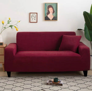 Funda sillon textura 3 cuerpos Rojo italiano.