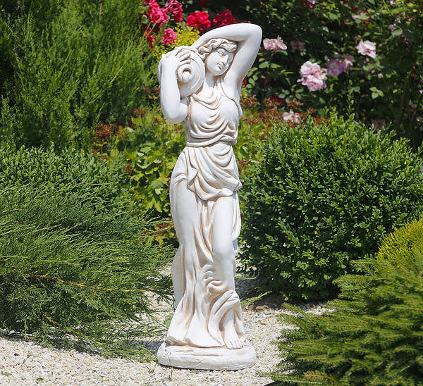 Escultura resina renacentista jarrón