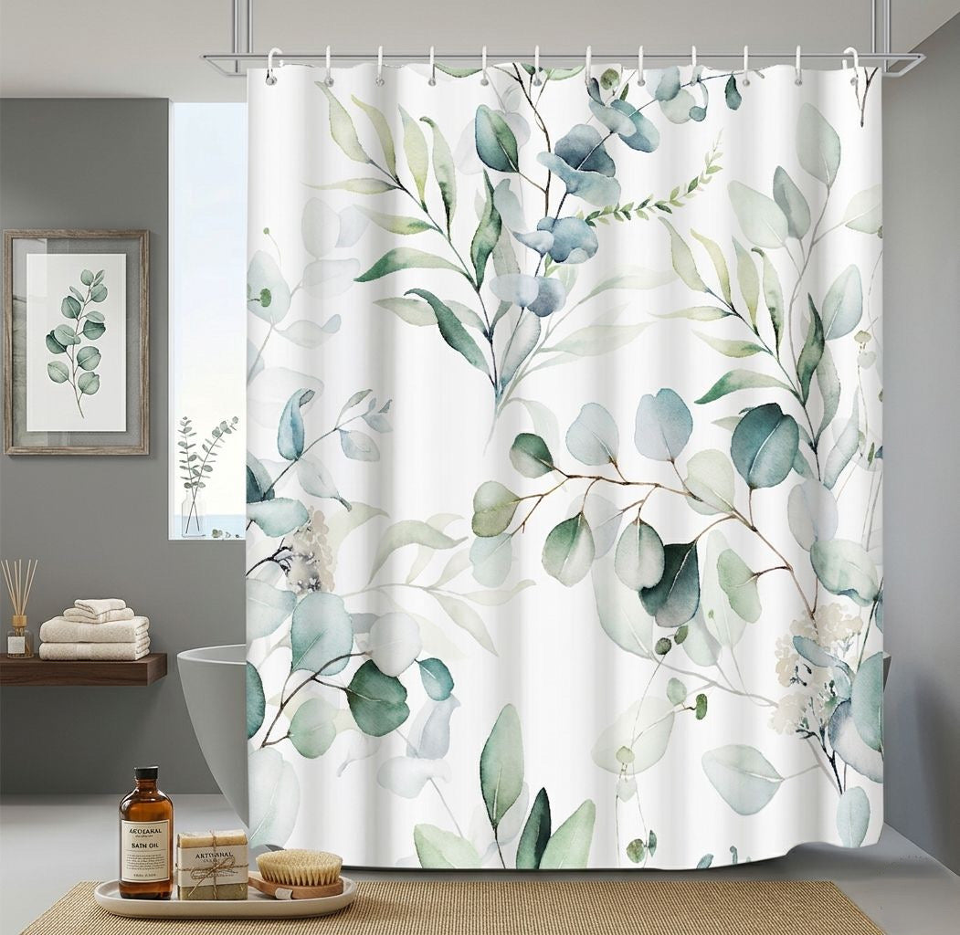 Cortina de baño CB27 Eucaliptos