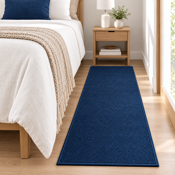 Pasillera Sisal 200x60cm azul