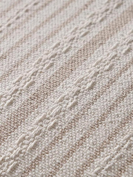 Funda Cojín beige Mod: Rayas