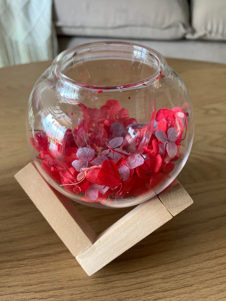 Trio de Candelabros flores