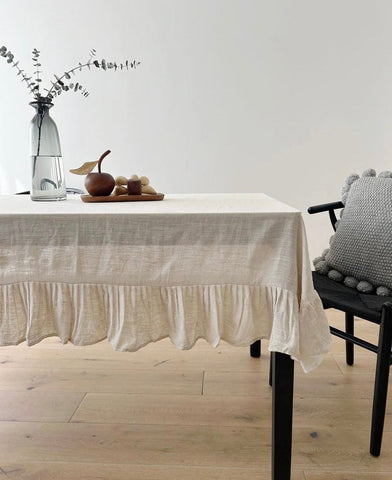 Mantel lino beige