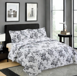Cubrecama estampado 2P