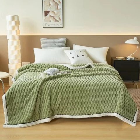 Frazada Mod: Cerrillos Pistacho  200x230cm