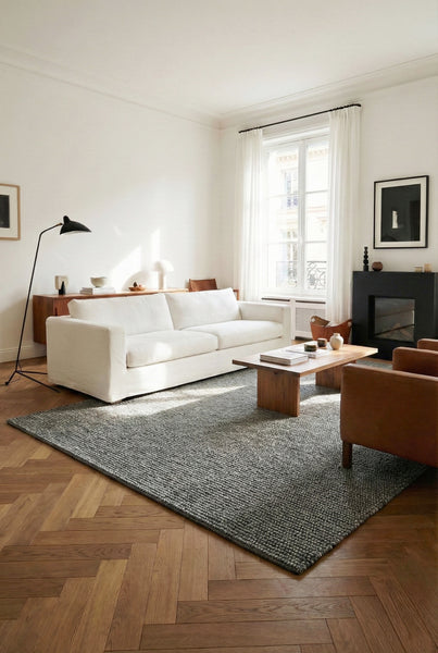 Alfombra Chine 200x300cm Negro