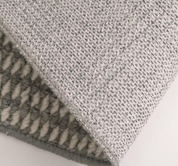Alfombra sisal 200x300cm Bicolor Gris -Arena