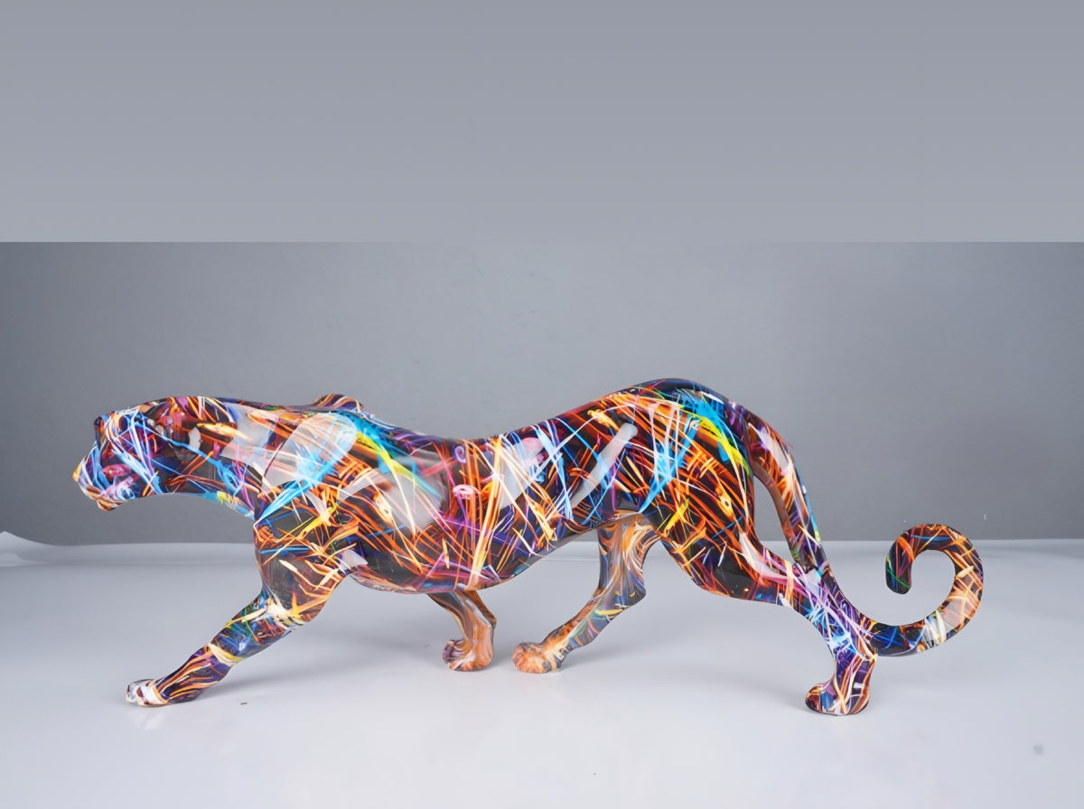 Figura Pantera colores