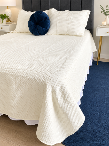 Quilt 2P Blanco Invierno