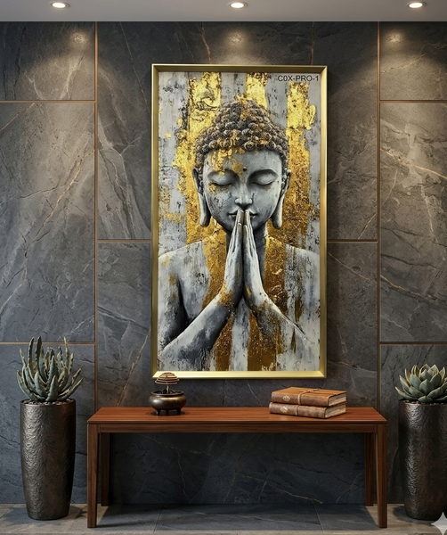 Cuadro Buda 60x110cm