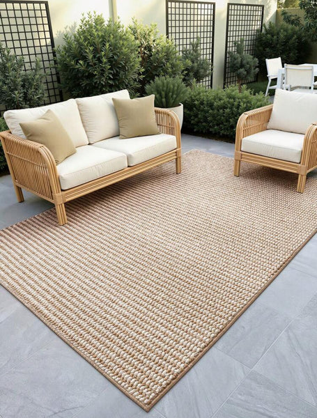 Alfombra Sisal 300x200cm Bicolor Camel- Arena
