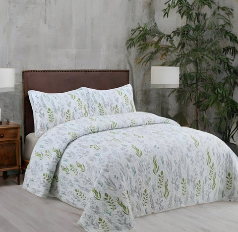 Cubrecama estampado 2P