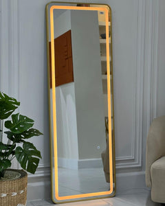 Espejo Atril rectangular LED 160cm
