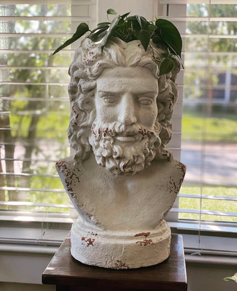 Macetero Rostro Zeus