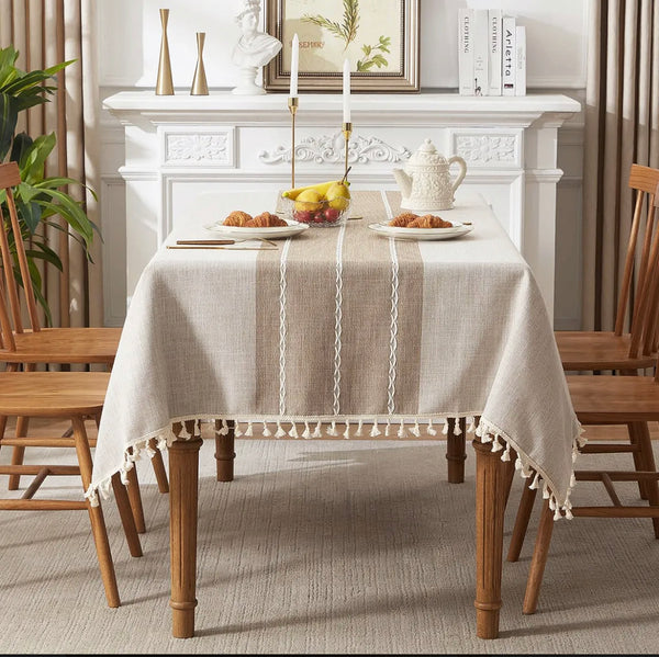 Mantel beige 140x220cm