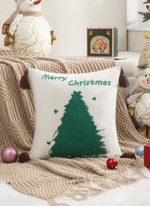 Funda bordada Navidad Mod:Pino verde