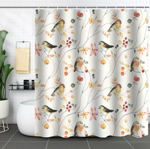 Cortina de baño CB18 Pajaritos