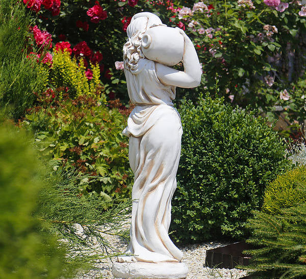Escultura resina renacentista jarrón