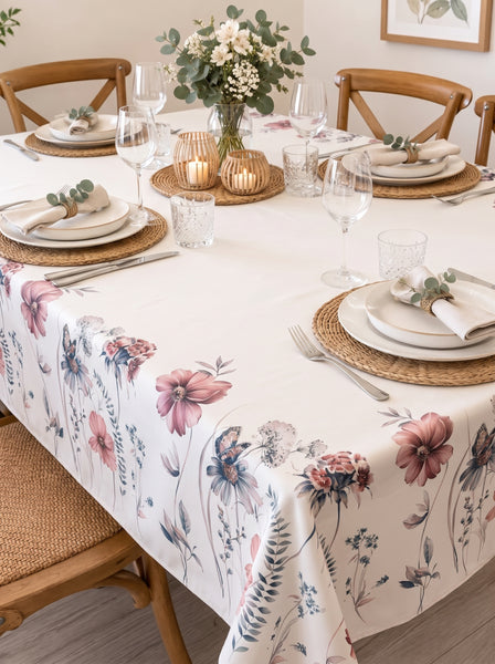 Mantel Antiderrame Floreado