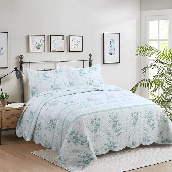 Cubrecama estampado 2P