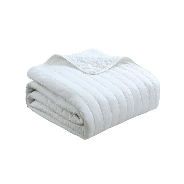 Cubrecama King blanco
